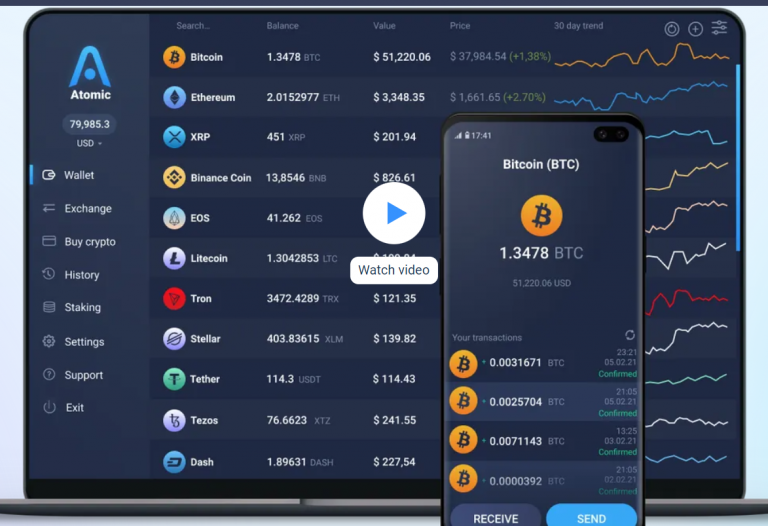 סקירת ATOMIC WALLET