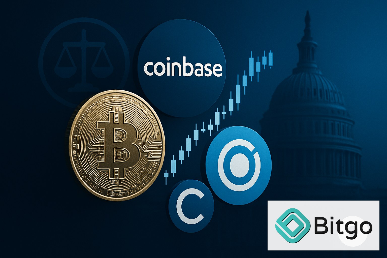 מניית Coinbase ו-Circle בלטו בעליות כשביטקוין חצה את 80 אלף הדולר, והעיניים על ה-Clarity Act