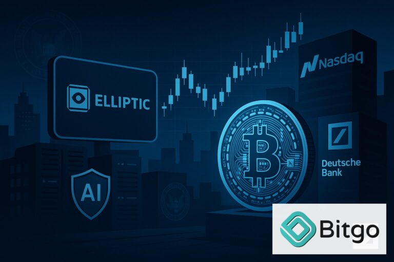 Elliptic גייסה 120 מיליון דולר, וכניסת Nasdaq ו-Deutsche Bank מחדדת את כיוון שוק הציות בקריפטו