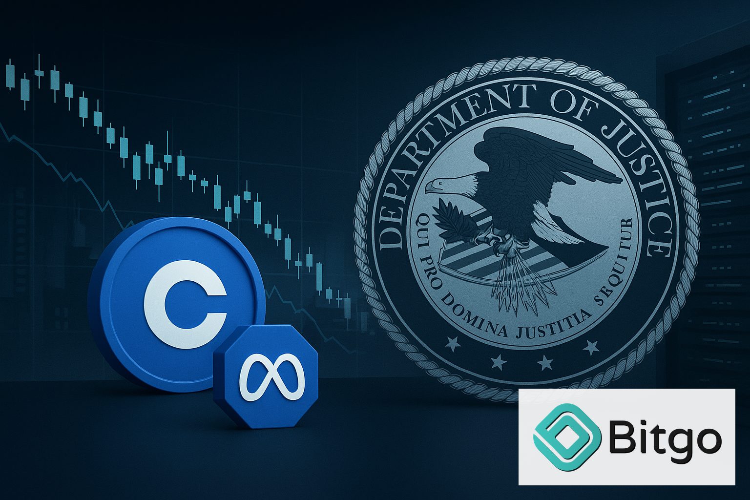 Coinbase, Meta ו-SpaceX שיתפו פעולה עם ה-DOJ במבצע נגד הונאות קריפטו