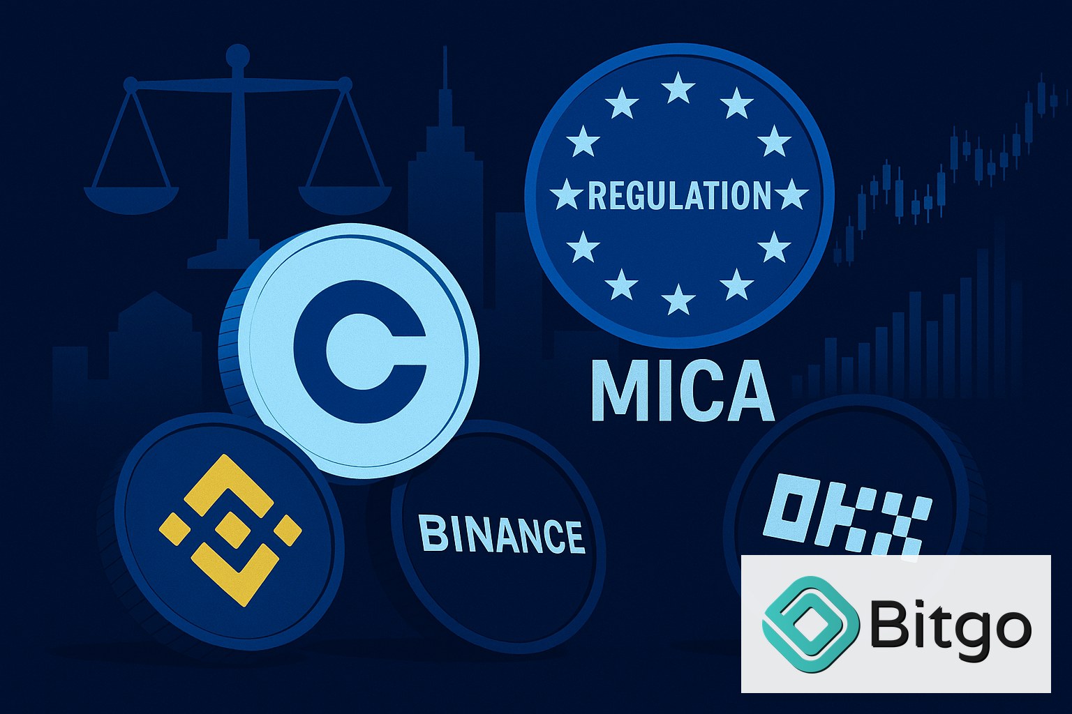 Coinbase ו-OKX מזהות הזדמנות באירופה אחרי הקשיים של Binance מול MiCA