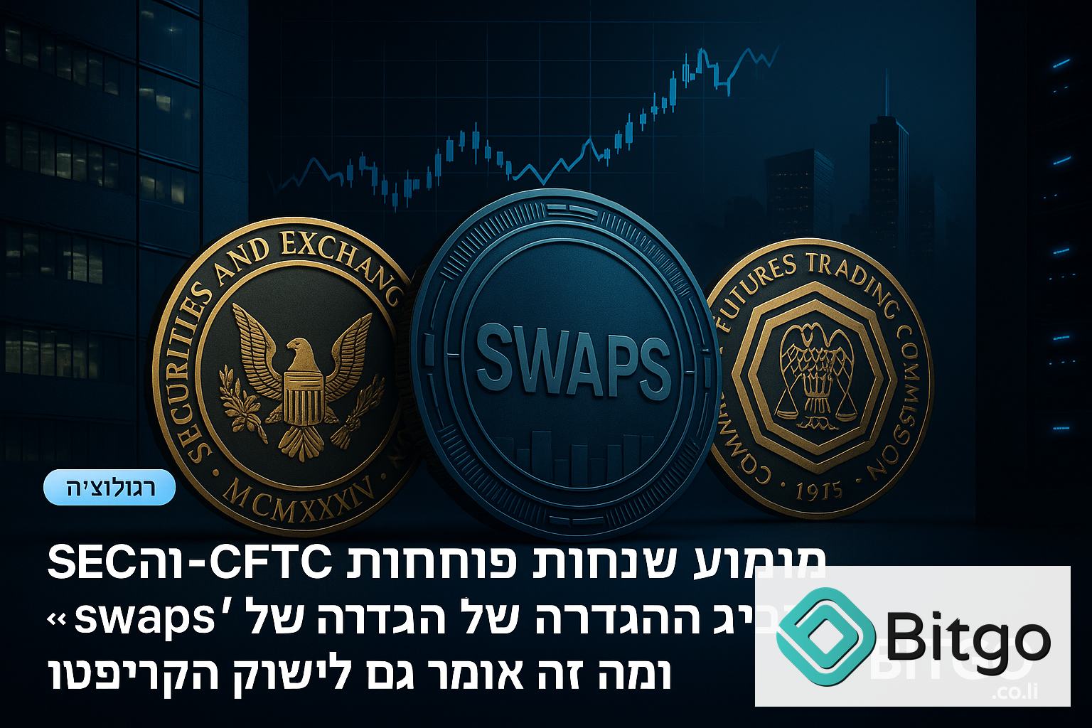 ה-SEC וה-CFTC פותחות שימוע ציבורי סביב ההגדרה של "swaps" — ומה זה אומר גם לשוק הקריפטו