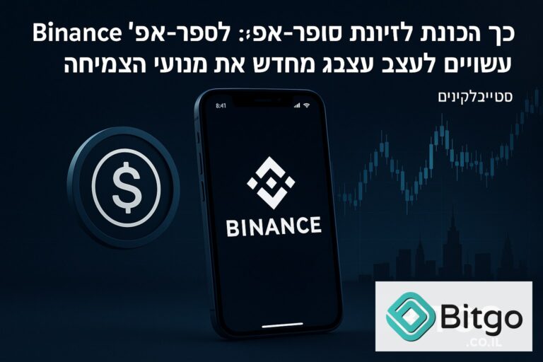 Binance מכוונת ל״סופר-אפ״: כך הסטייבלקוינס עשויים לעצב מחדש את מנועי הצמיחה