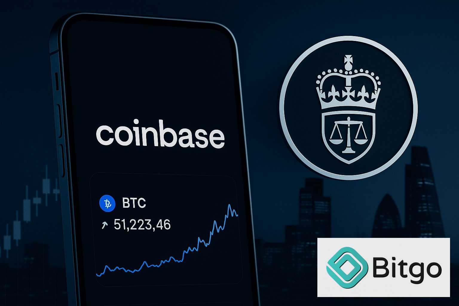 Coinbase קיבלה אישור בבריטניה להציע גם השקעות מסורתיות לצד קריפטו
