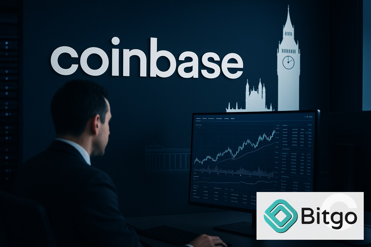 Coinbase קיבלה רישיון בבריטניה שיכול לפתוח לה דלת לנגזרים ומניות