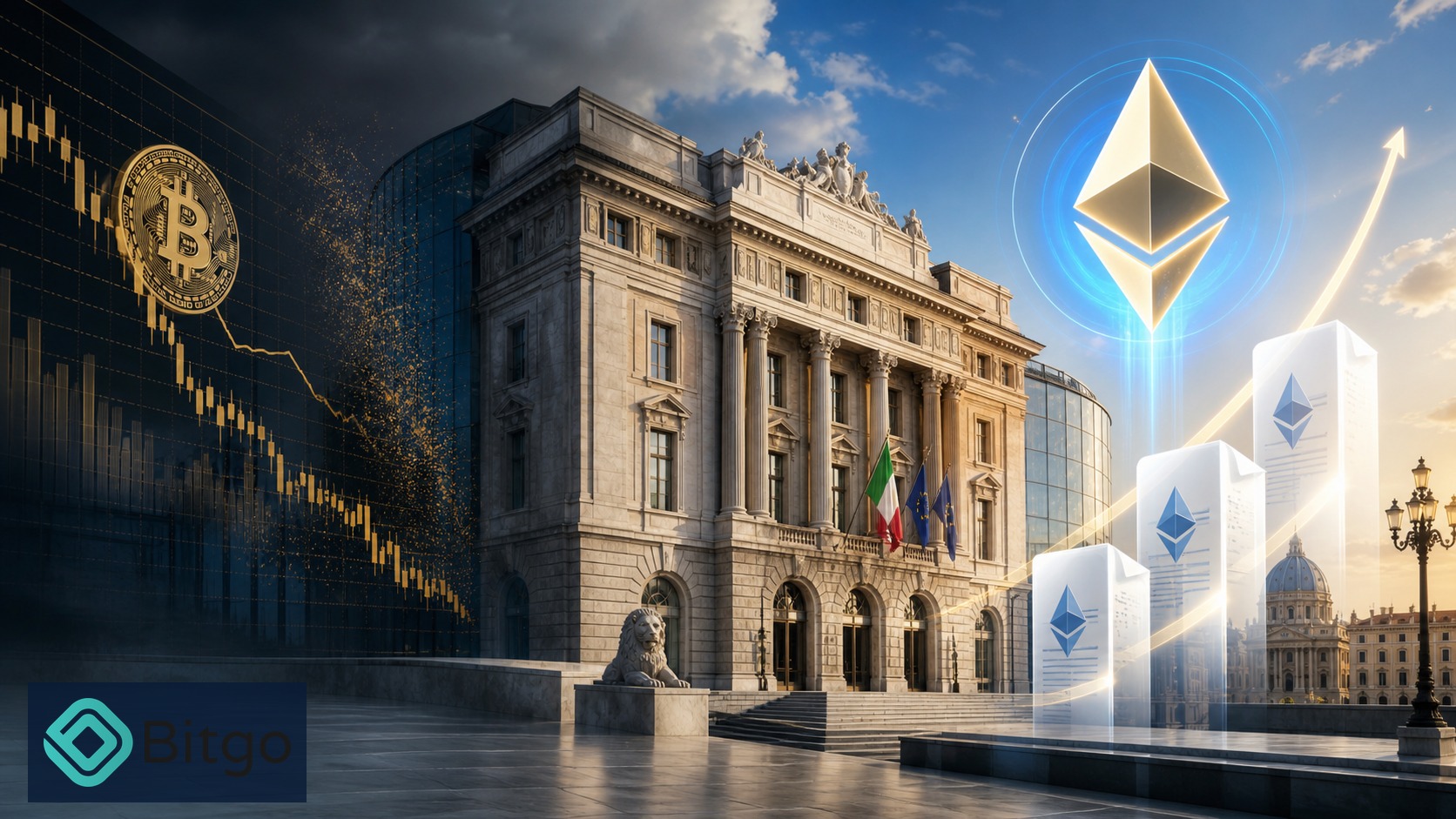 Intesa Sanpaolo חתך את IBIT והגדיל פי 3 את חשיפת ה-Ether ETF