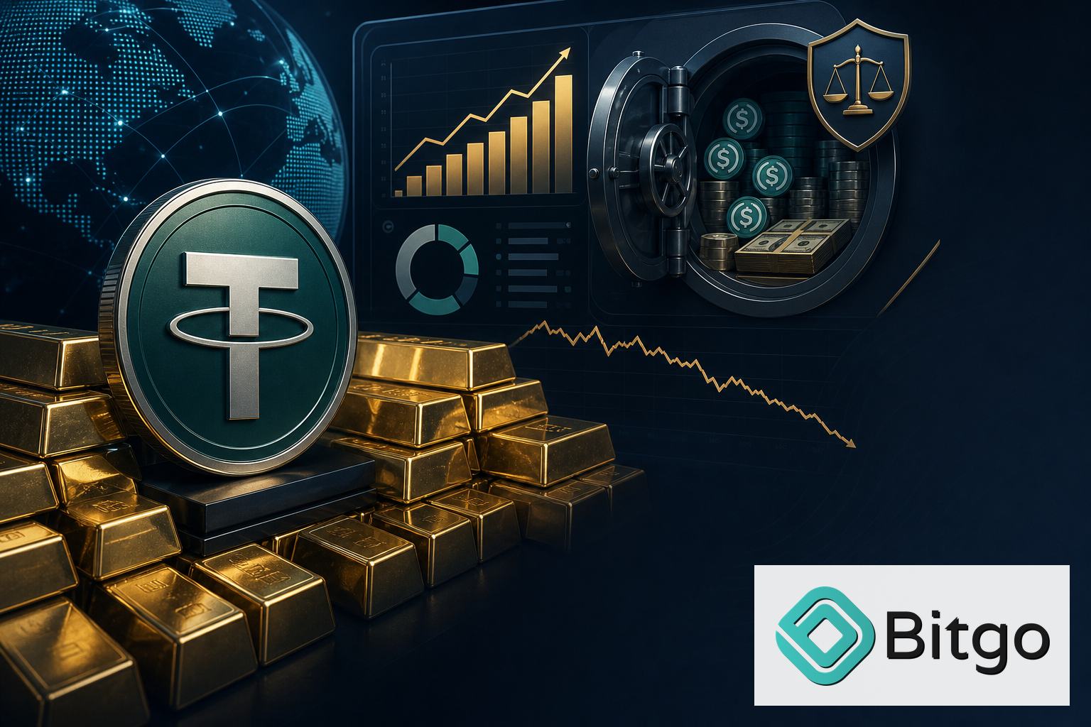 Tether דיווחה על רווח תפעולי של 1.5 מיליארד דולר, אבל כרית הרזרבה נשחקה